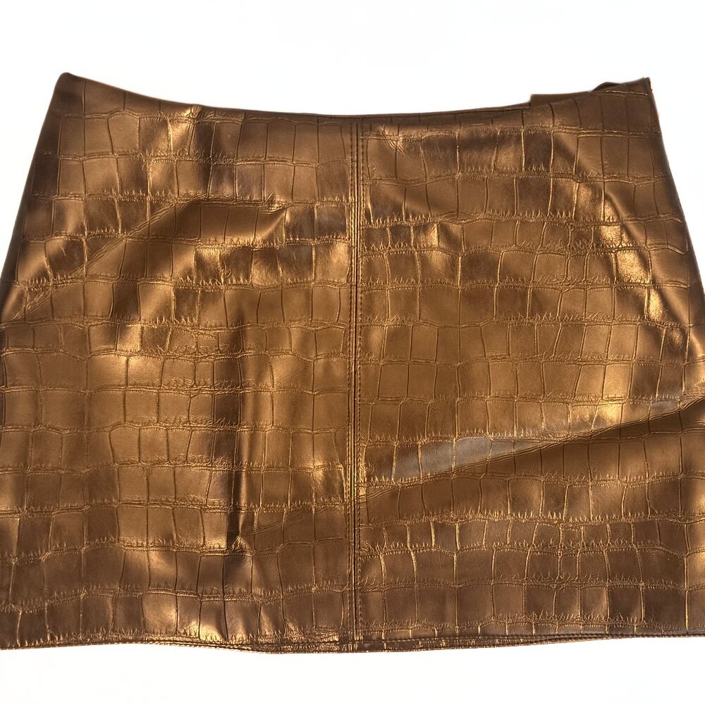 Black Pleather H&M Skirt size 2